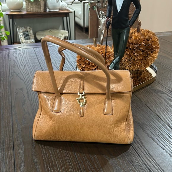 SALVATORE FERRAGAMO VINTAGE TOTE - Picture 1 of 4